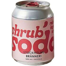 Stockholms Bränneri Shrub Soda Rhubarb Burk 0.25l
