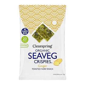 Clearspring Ginger Alg Crispies 4g