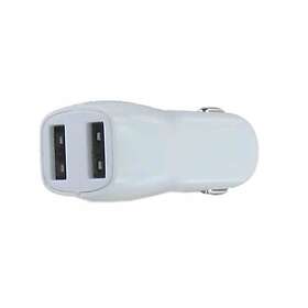 DLH DYAU2314W Chargeur de Voiture USB 2 Ports 12W