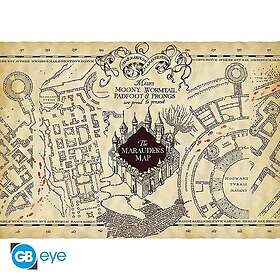 GB eye Harry Potter Plakat Marauder's Map Pergament