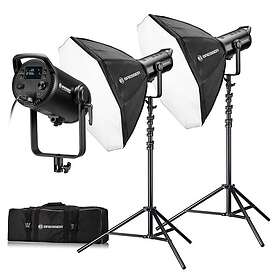 Bresser BR-180RGB Kit Duo de Lumières LED COB