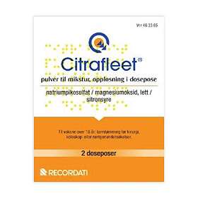 Citrafleet Pulver til Løsning 2 Poser