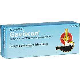Gaviscon 60 tuggtabletter