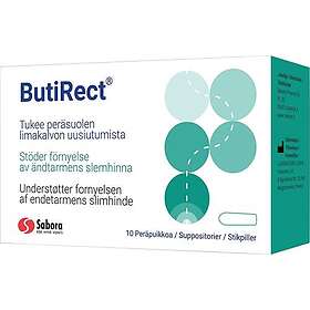 Butirect Suppositorier 10 st