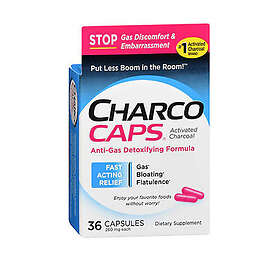 Emerson Anti Gas Activated Charcoal 36 Capsules