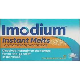 Imodium Instant Melts 12 Orodispersible Tablets