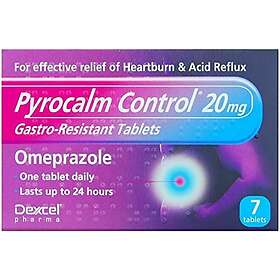 Pyrocalm Control Gastro-Resistant Tablets 20mg 7pcs