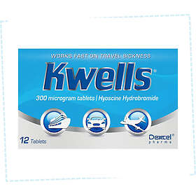 Kwells Travel Sickness Relief 300mcg 12 Tablets