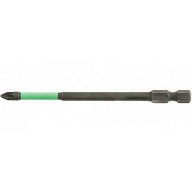 Hogert HT1S684 Skruvmejselbits PZ1 100mm 2pcs