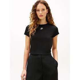 Tommy Hilfiger TH Script Slim Short Sleeve T-shirt (Women's)