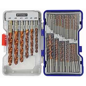 TIVOLY 11454170003 Metal Drill Set 1-13mm 100pcs