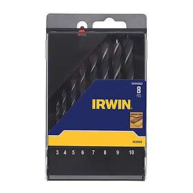 Irwin IW4046602 Träborr Bits Set 3-10mm 8pcs