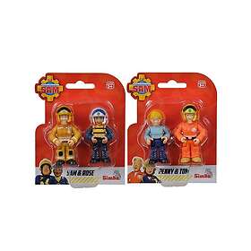 Simba Fireman Sam Legetøjsfigurer 2stk