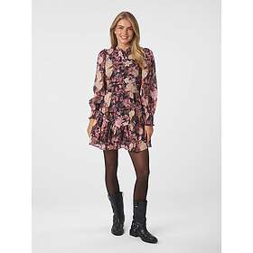 Neo Noir Aberto Stor Blomst Kort Kjole