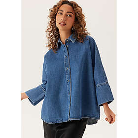 Only 3/4 Denim Skjorte (Kvinder)