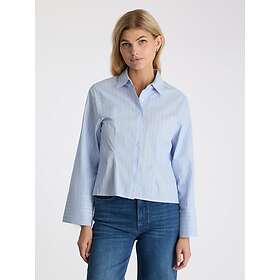 Neo Noir Rosa Stripe Bomull Skjorta (Dam)