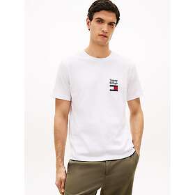Tommy Hilfiger Logo Embroidery Crew Neck Kortærmet T-shirt (Mænd)