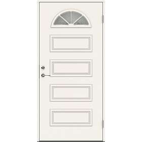 Swedoor Handel Ytterdør Hvit 100x210cm Cotswold Glass