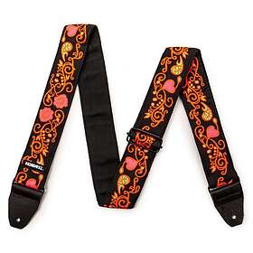 Dunlop JH23 Jimi Hendrix Blacklight Monterey Orange