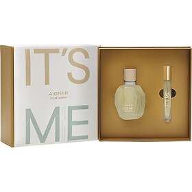 Aigner It's me Solar Jasmine Gift Set for Women (100ml EdP, 9ml Travel Spray)