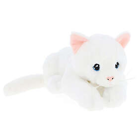Keel Toys Éco Responsable Chat Blanc