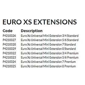 Preston Innovations Mini Extension Euro Xs Universal 5/6