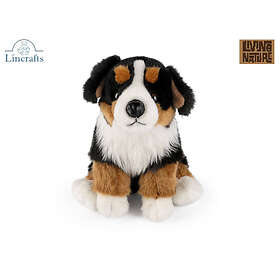 Living Nature Sitting Bernese Mountain Dog Puppy 23cm (AN674)