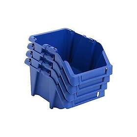 vidaXL 143770 Bacs de Rangement 250 pcs 103x165x76mm