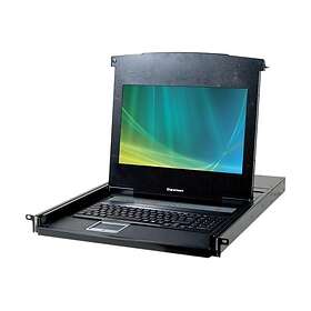 Dexlan DX1804-VUP2 4P KVM VGA/USB 18,5" 1080P