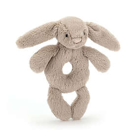 Jellycat Bashful Bunny Ring Rattle DG-3(670983153224)
