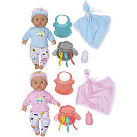 Lillan & Friends Babydukker Tvillinger Max & Mia 33cm