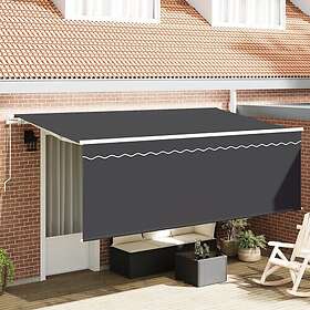 vidaXL Patio Awning Electric 400x200cm Grey 3329801