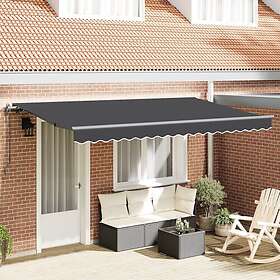 vidaXL Patio Awning Electric 400x200cm Grey 3329798