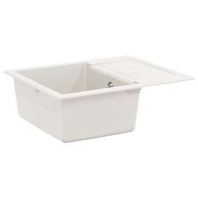 vidaXL 42028399 (Vit Kvartskomposit)