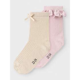 name it Kenna Socks 2-pack (Piger)