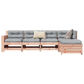 vidaXL Sofa Set 5 Pieces with Cushions Douglas Fir 3250830