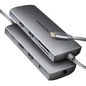 AXAGON USB-C Hub HMC-8HLSA