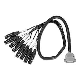 AMP DSUB-XLR Kabel 1m