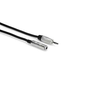 Hosa 3.5mm Hona till 3.5mm Hane Ljudkabel 1.5m