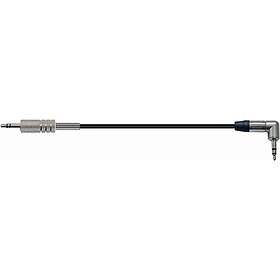Quik Lok 3.5mm till 3.5mm Vinkelkabel 5m