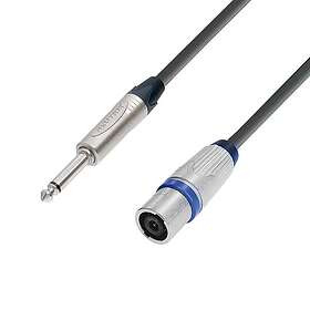 Adam Hall 4-Pole Speakon till 6.3mm Kabel 0.3m