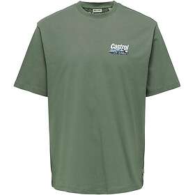 Only & Sons Osjcastrol RLX Kortærmet T-shirt (Herre)