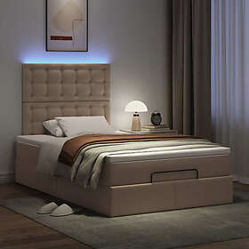 vidaXL Ottoman Sängram 3313844 120x190cm