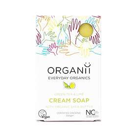 Organii Everyday Organics Green Tea & Lime Bar Soap 100g