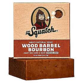 Dr. Squatch Wood Barrel Bourbon Bar Soap 141.7g