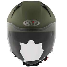 KYT D-City Matt Army Green Unisex Öppen hjälm