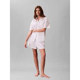 Calvin Klein Relaxed Poplin Pyjamasskjorta (Dam)