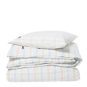 Lexington Multi Checked Bomull Percale Påslakanset 150x210cm