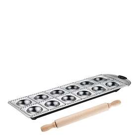 Modern House Ravioli Stamp with Rolling Pin