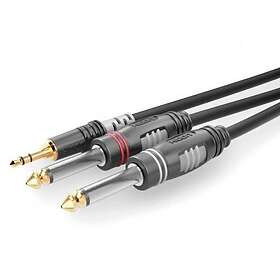 Sommer Cable Câble 3.5mm vers 2x 6.35mm TS 2307548